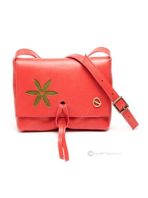 MARGHXS Bolso de hombro de mujer hecho a mano de cuero genuino