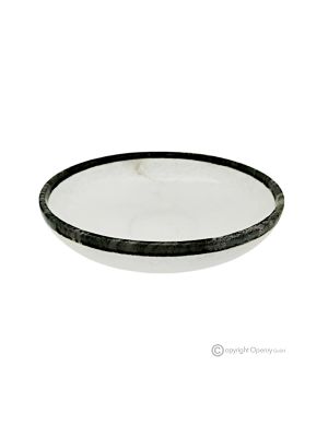 CUENCO en alabastro, auténtica piedra natural con vetas únicas, hecho a mano.