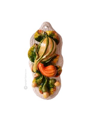 OTOÑO Decoración artística colgante de cerámica.