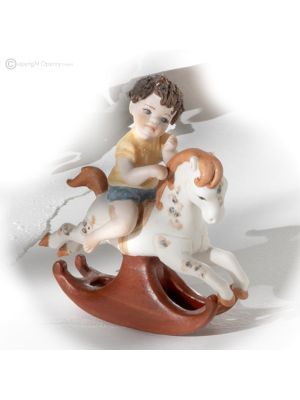 CAVALLINO MIGNON M - Pieza única de colección, finamente decorada a mano.