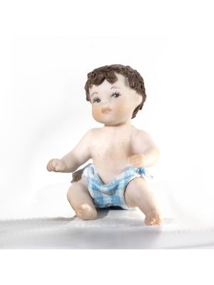 PONPON - Muñeca de porcelana Capodimonte, perfecta para exhibir.