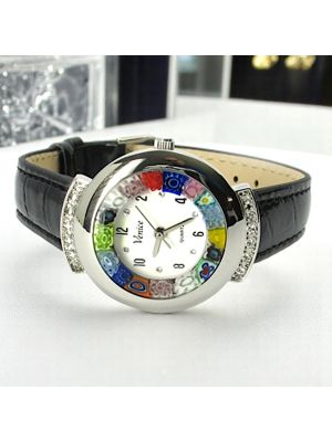 RELOJ DE PULSERA ESTRELLA con auténtico cristal de Murano hecho a mano Murrine Made in Italy