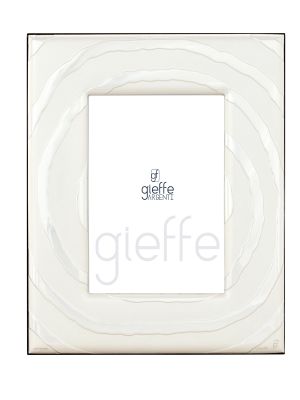 Marco de fotos SANREMO Marco de fotos plateado Hecho a mano en Italia Foto 9x13cm 