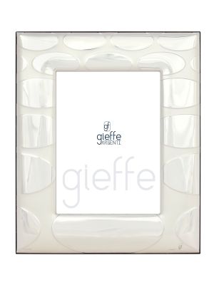 Marco de Fotos PAVIA Marco de Fotos Plata Hecho a Mano Hecho en Italia Foto 13x18cm