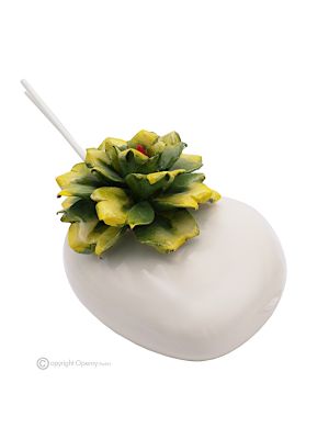 SIRACUSA – Ambientador, difusor de ambiente, cerámica de Capodimonte, hecho a mano